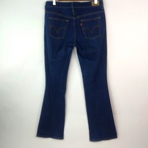 Levis 515 32 6 Dark Boot Cut Stretch Jeans  Med